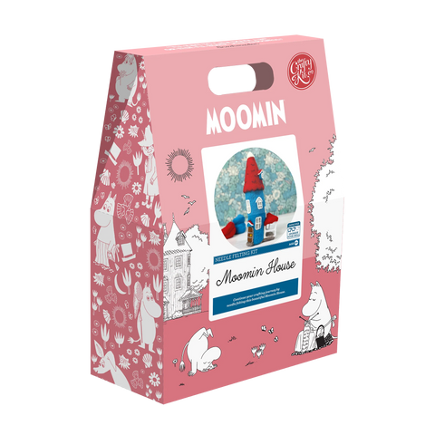 Kit Punto Croce Moomin The Crafty Kit Co | Con Ago, Filo, Tessuto E Kit Punto Croce Moomin The Crafty Kit Co | Con Ago, Filo, Tessuto E