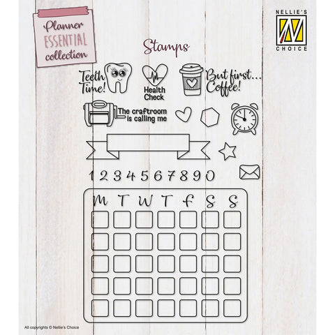 Plan it Essential Collection Clear Stamp Nellie Snellen NSCS016