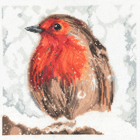 Robin Counted Cross Stitch Kit Martha Bowyer By My Cross Stitch MBAC04