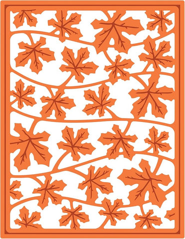 Leaves a Fallin Shapeabilities Background Dies by Spellbinders S4-461