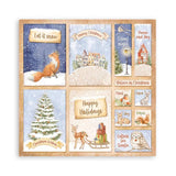Winter Valley Romantic Collaction Scrapbooking Pad 10 Double Sided 30.5 x 30.5 cm (12x12) Stamperia