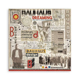 Bauhaus Collection Mini Scrapbooking Pad 10 Double Sided 20.3 x 20.3 cm (8×8) Stamperia