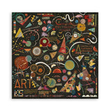 Bauhaus Collection Mini Scrapbooking Pad 10 Double Sided 20.3 x 20.3 cm (8×8) Stamperia