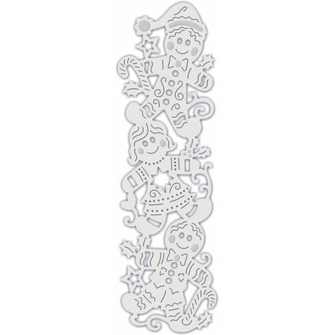 Gingerbread People 1 Pcs Christmas Festive Dies Sweet Dixie By Sue Dix SDD526
