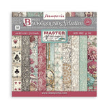 Master of Magic Antonis Tzanidakis Backgrounds Scrapbooking Pad 10 Double Sided 30.5 x 30.5 cm (12x12) Stamperia SBBL167