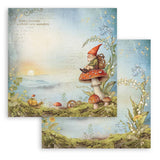 Hidden Grove By Farrel Tailor Scrapbooking Pad 10 Double Sided 30.5 x 30.5 cm (12x12) Stamperia SBBL168