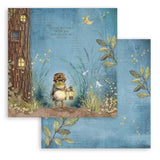 Hidden Grove By Farrel Tailor Scrapbooking Pad 10 Double Sided 30.5 x 30.5 cm (12x12) Stamperia SBBL168