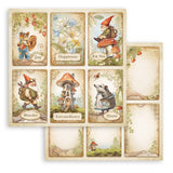 Hidden Grove By Farrel Tailor Scrapbooking Pad 10 Double Sided 30.5 x 30.5 cm (12x12) Stamperia SBBL168