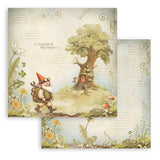 Hidden Grove By Farrel Tailor Scrapbooking Pad 10 Double Sided 30.5 x 30.5 cm (12x12) Stamperia SBBL168