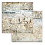 Silent Sea Scrapbooking Pad 10 Double Sided 30.5 x 30.5 cm (12x12) Stamperia SBBL169