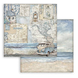 Silent Sea Scrapbooking Pad 10 Double Sided 30.5 x 30.5 cm (12x12) Stamperia SBBL169