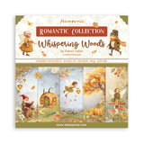 Whispering Woods Romantic Collection By Farrel Tailor Scrapbooking Pad 10 Double Sided 30.5 x 30.5 cm (12x12) Stamperia SBBL175