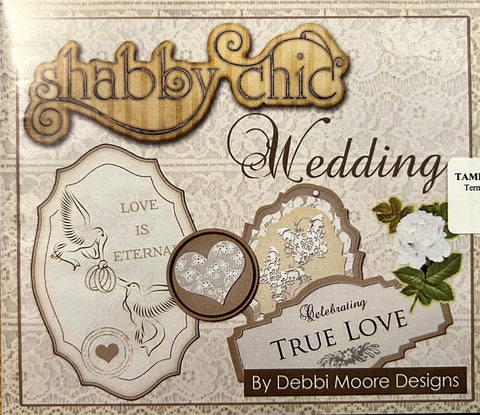 Shabby Chic Wedding Digicrafting Papercrafting CD Rom By Debbi Moore Designs