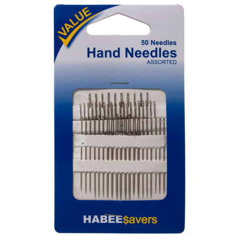 Hand Sewing Needles Household Assortment 50pcs Habee Saves XV210 50