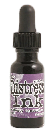 Dusty Concord Distress Ink pad Re-Inker Bottles By Tim Holtz for Ranger TIM21568