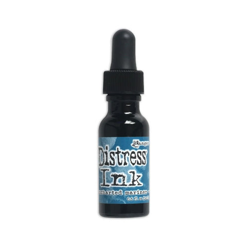 Uncharted Mariner Distress Ink pad Re-Inker Bottles By Tim Holtz for Ranger TXR81883