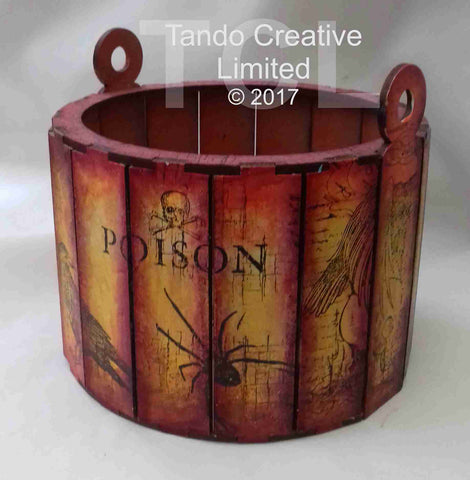 Tando Creative 3D Round Basket Box Small
