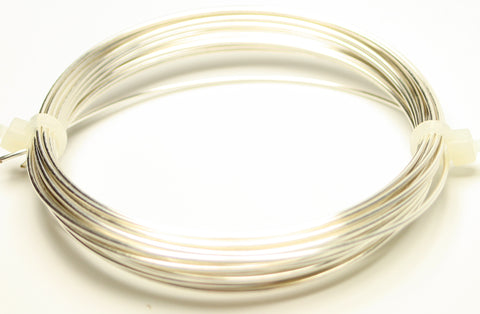 Silver Plated Copper Wire 1.00mm 4m. TRC201