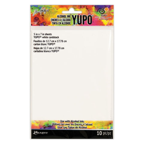 YUPO White Cardstock By Tim Holtz Ranger
