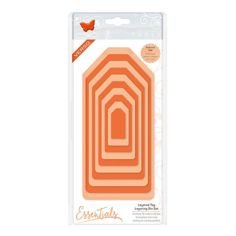 Layered Tag Layering Die Set Essentials By Tonic Studios 1949e