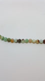 Natural Gemstone Agate Round Dyed Dark Sea Green 6mm Approx 60pcs TRC406