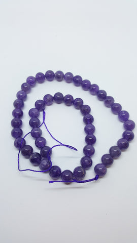 Amethyst Round Bead 8mm Approx 45 pcs TRC041