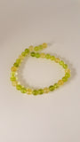 Gemstone Beads Citrine and Olive Quartz, Round, Mixed Stone, 6mm Approx 30pcs TRC413