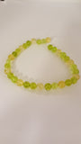 Gemstone Beads Citrine and Olive Quartz, Round, Mixed Stone, 6mm Approx 30pcs TRC413