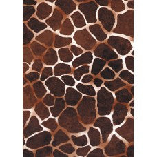 Decopatch Giraffe Print Animal Paper 30x40cm 209