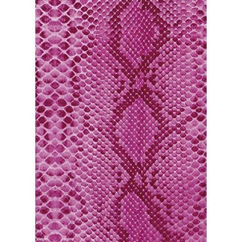 Decopatch Pink Snake Print Paper 30x40cm 210