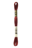 Red - 221 DMC Mouliné Stranded Cotton Embroidery Tread By DMC