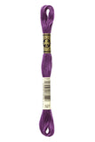 Purple - 327 DMC Mouliné Stranded Cotton Embroidery Tread By DMC