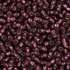 Dark Smoky Amethyst S/L Miyuki 11/0 Seed Beads Approx 22g TRC340