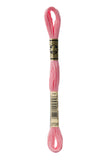 Pink - 3708 DMC Mouliné Stranded Cotton Embroidery Tread By DMC