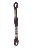 Purple - 3740 DMC Mouliné Stranded Cotton Embroidery Tread By DMC