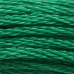 Green - 3850 DMC Mouliné Stranded Cotton Embroidery Tread By DMC