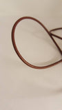 Brown Leather Cord 3mm 1 Metre long TRC423