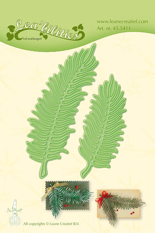 Lea-bilities Cutting & Embossing - Christmas Branches Ref: 45.5411