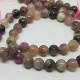 Natural Tourmaline Beads, Round, 7mm, approx 62pcs TRC432
