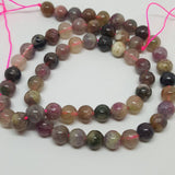 Natural Tourmaline Beads, Round, 7mm, approx 62pcs TRC432