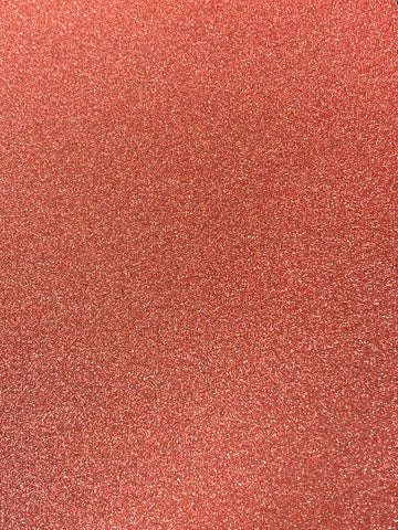 A4 Red Non-shed Glitter Card