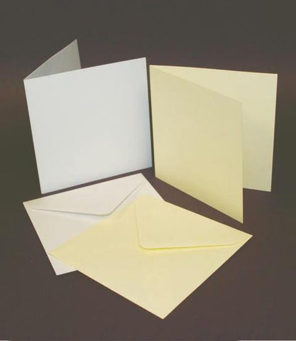 5x5 Card Blanks and Envelopes Craft UK