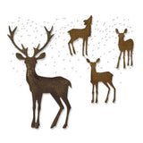 Winter Wonderland Christmas Die Set Tim Holtz Thinlits by Sizzix 662426