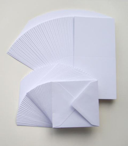 6x6 Card Blanks and Envelopes Craft UK