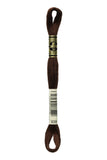 Brown 938 DMC Mouliné Stranded Cotton Embroidery Tread By DMC
