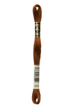 Brown 975 DMC Mouliné Stranded Cotton Embroidery Tread By DMC