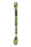 Green - 989 DMC Mouliné Stranded Cotton Embroidery Tread By DMC