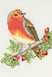 Red Robin Counted Cross Stitch Kit By Anchor AK125