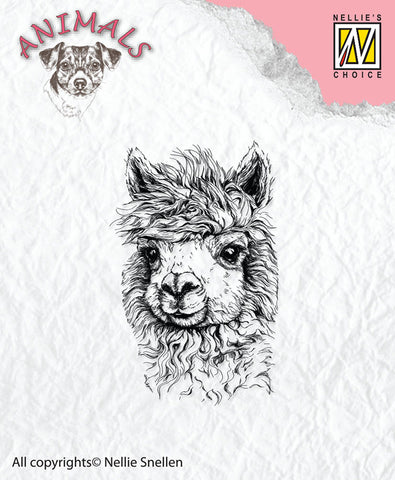Lama Clear Stamp by Nellie Snellen ANI014