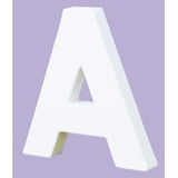 Alphabet Letters by Decopatch (White)